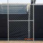 8 foot gate_temp fence