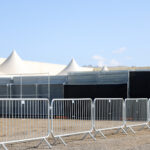 Barricade set up