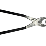 Hog ring pliers with hog ring