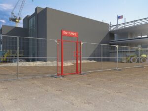 Pedestrian Man Gate